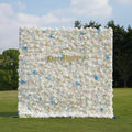 Adele | 5D Event-Ready Artificial Floral Wall Backdrop, Roll-Up Fabric | Shipping Included