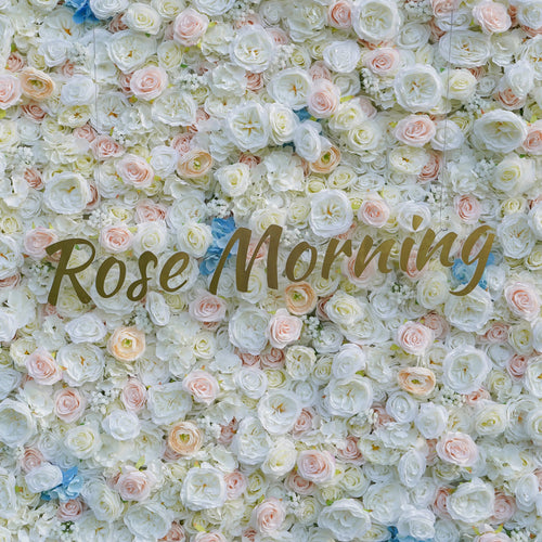 Adele | 5D Event-Ready Artificial Floral Wall Backdrop, Roll-Up Fabric | Shipping Included