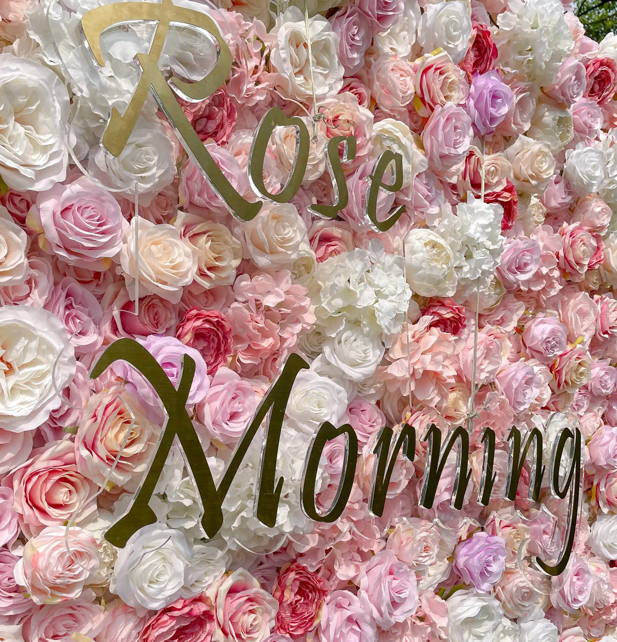 Allan | 5D Event-Ready Artificial Floral Wall Backdrop, Roll-Up Fabric | Shipping Included
