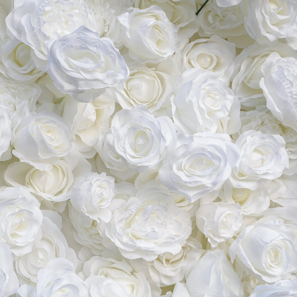 Angel | 5D Event-Ready Artificial Floral Wall Backdrop, Roll-Up Fabric (Ready to Ship) | Shipping Included