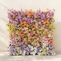 Camilvella | Premium 5D Pastel Rainbow Silk Flower Wall with Cascading Orchids & Hydrangeas for Modern Dreamy Parties | Shipping Included