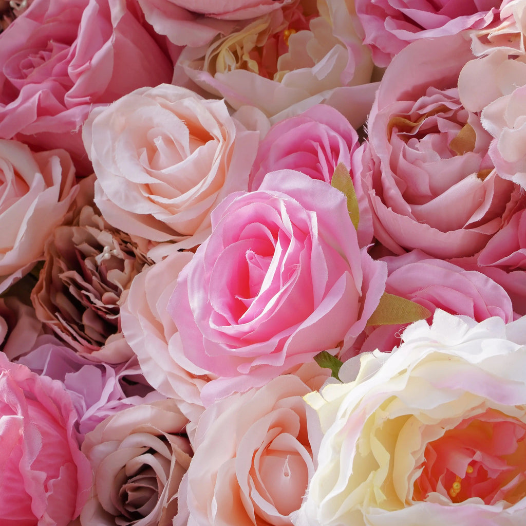 Barbie | 5D Event-Ready Artificial Floral Wall Backdrop, Roll-Up Fabric | Shipping Included