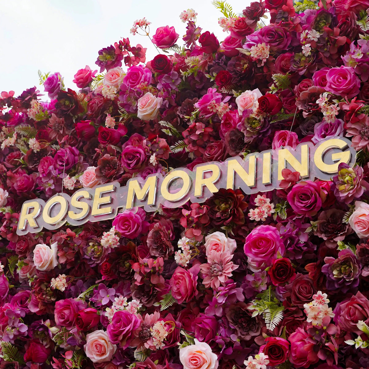 Blossom | 7D Event-Ready Artificial Floral Wall Backdrop, Roll-Up Fabric | Shipping Included