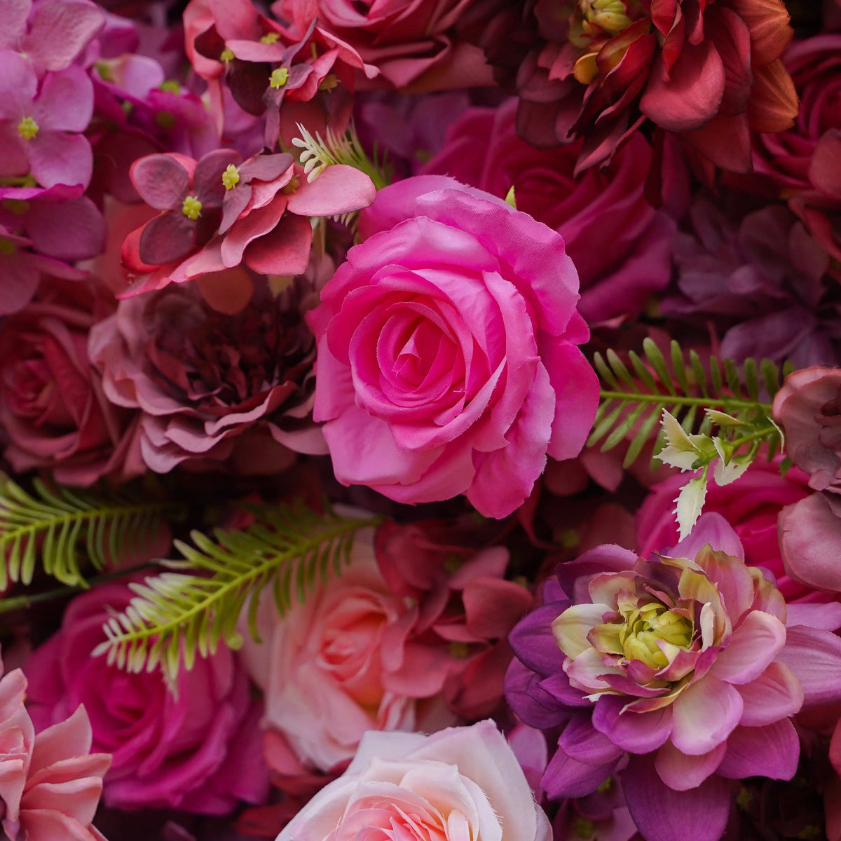 Blossom | 7D Event-Ready Artificial Floral Wall Backdrop, Roll-Up Fabric | Shipping Included