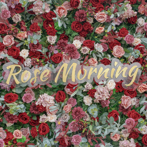 Bri | 5D Event-Ready Artificial Floral Wall Backdrop, Roll-Up Fabric | Shipping Included