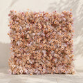 Valsira | Luxury 5D Champagne & Peach Silk Rose Flower Wall with Autumn Berries for Romantic Manor Weddings | Shipping Included