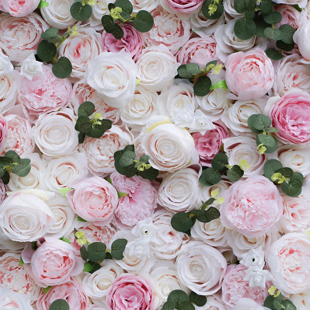 Cathy | 4D Event-Ready Artificial Floral Wall Backdrop, Roll-Up Fabric | Shipping Included