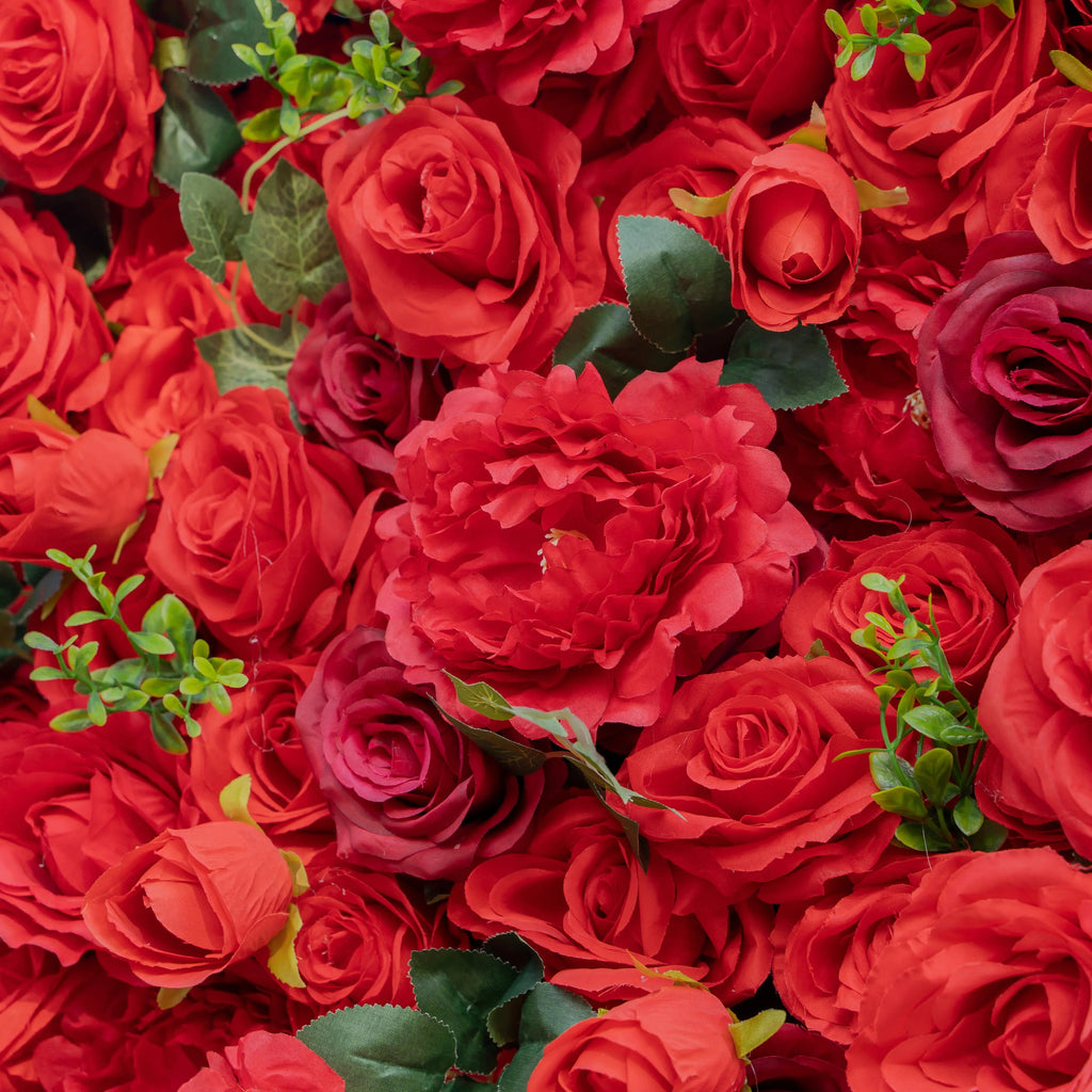 Cella | 4D Event-Ready Artificial Floral Wall Backdrop, Roll-Up Fabric | Shipping Included