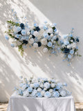 Cirrus 2026 New Design White Blue Hanging Floral Arrangement | Shipping Included