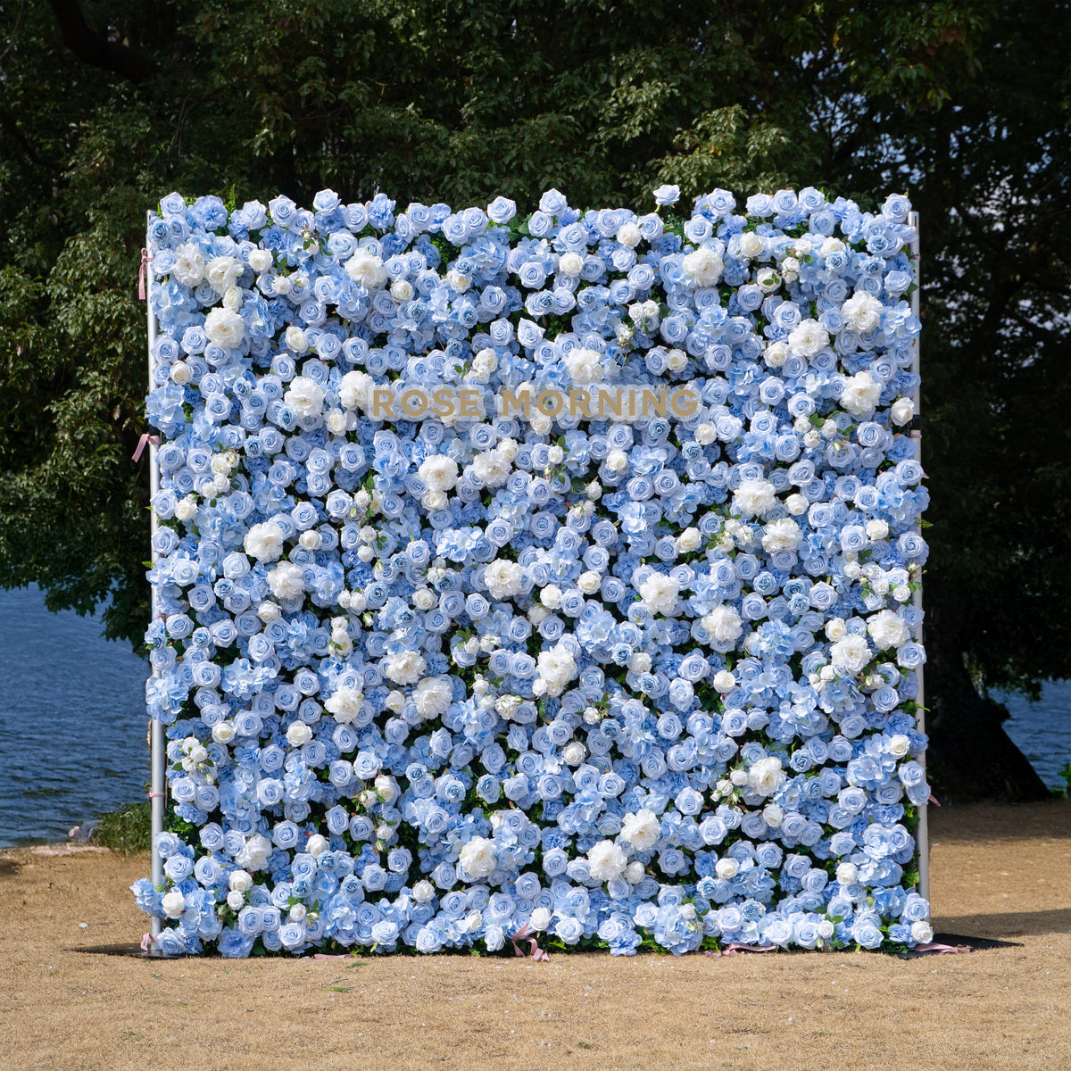Clarissa | 3D Event-Ready Artificial Floral Wall Backdrop, Roll-Up Fabric | Shipping Included