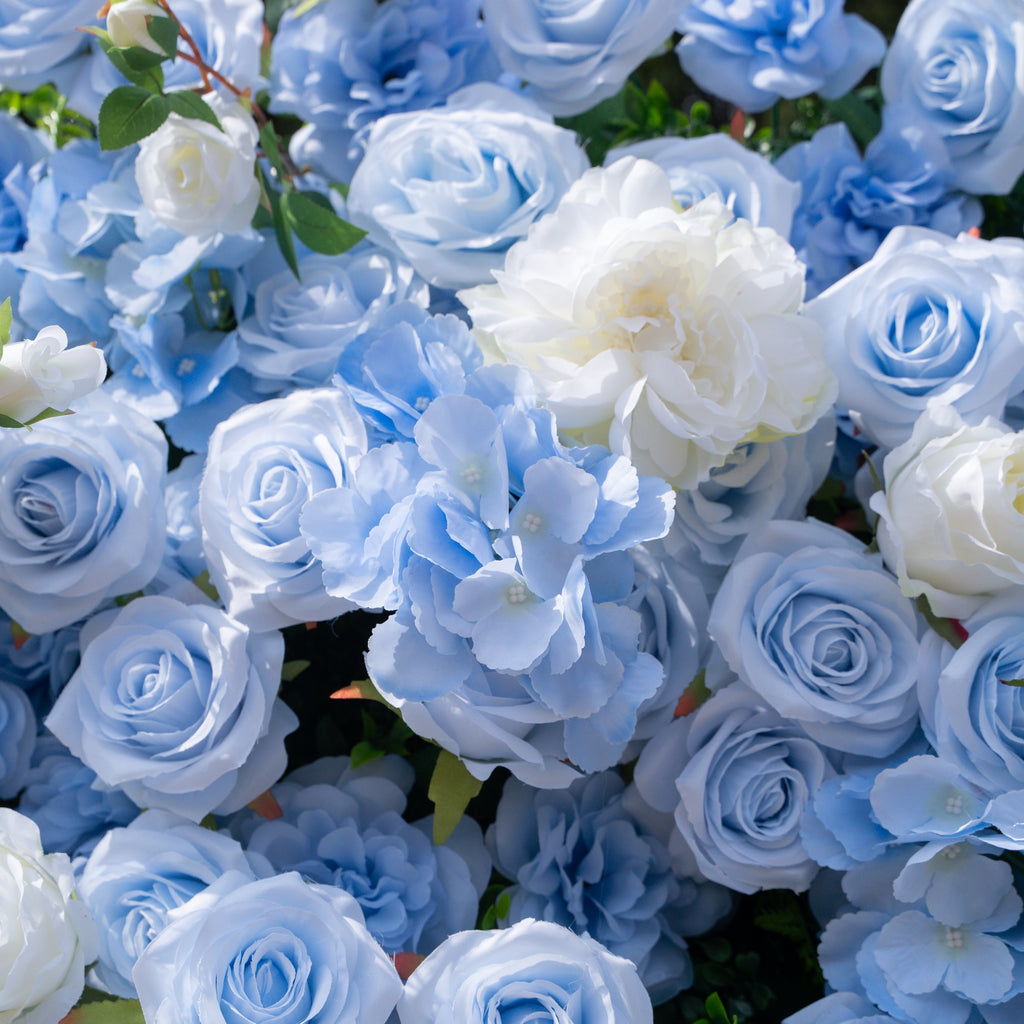 Clarissa | 3D Event-Ready Artificial Floral Wall Backdrop, Roll-Up Fabric | Shipping Included