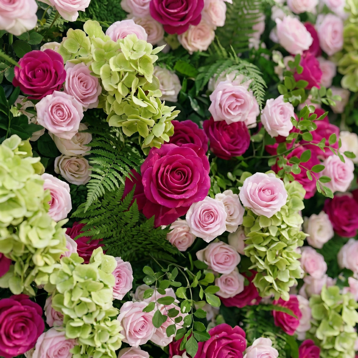 Cloravia | Premium 5D Dusty Rose & Lavender Silk Event-Ready Floral Wall Backdrop for Romantic Vintage Events | Shipping Included