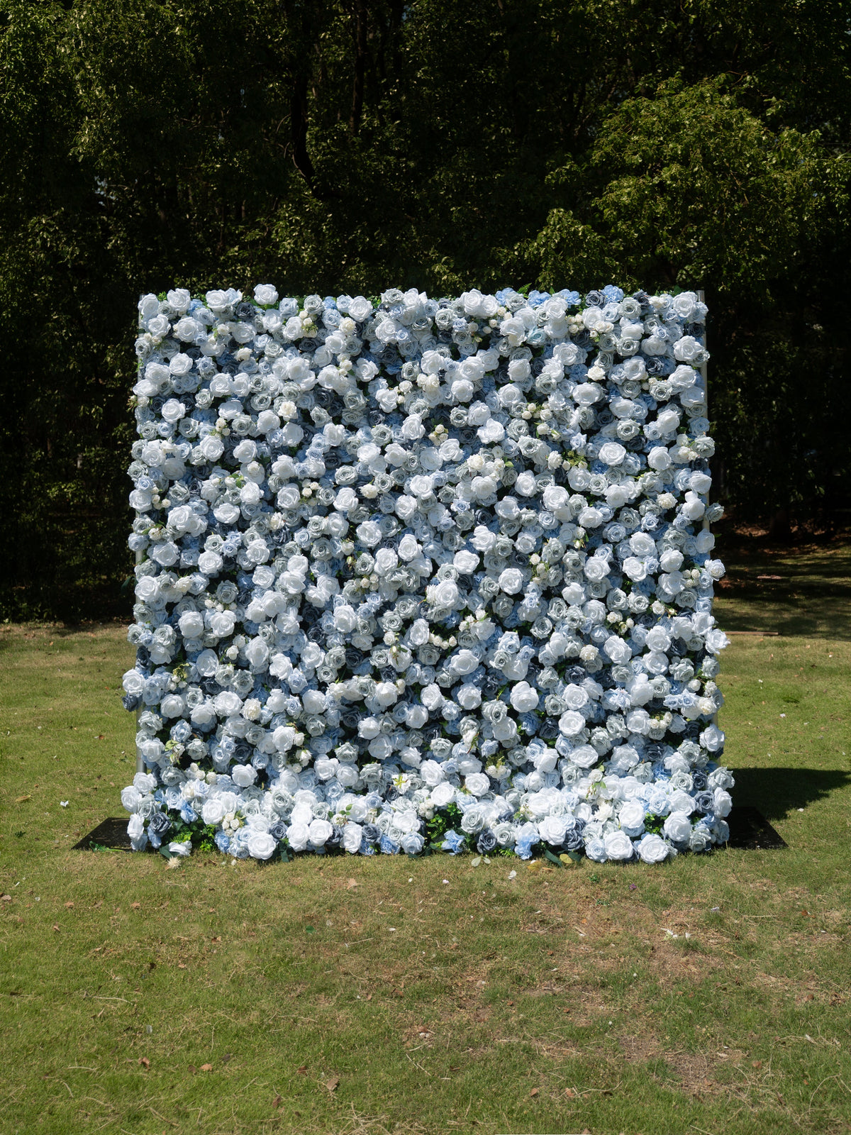 Elarielle | 4D Event-Ready Artificial Floral Wall Backdrop, Roll-Up Fabric | Shipping Included