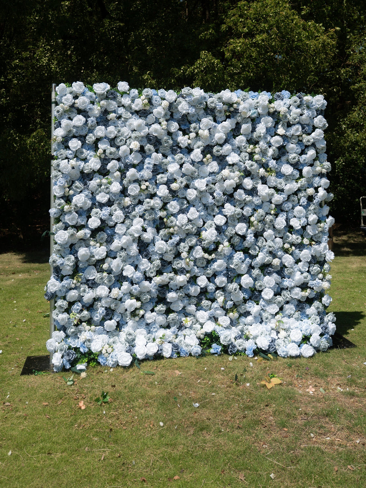 Elarielle | 4D Event-Ready Artificial Floral Wall Backdrop, Roll-Up Fabric | Shipping Included