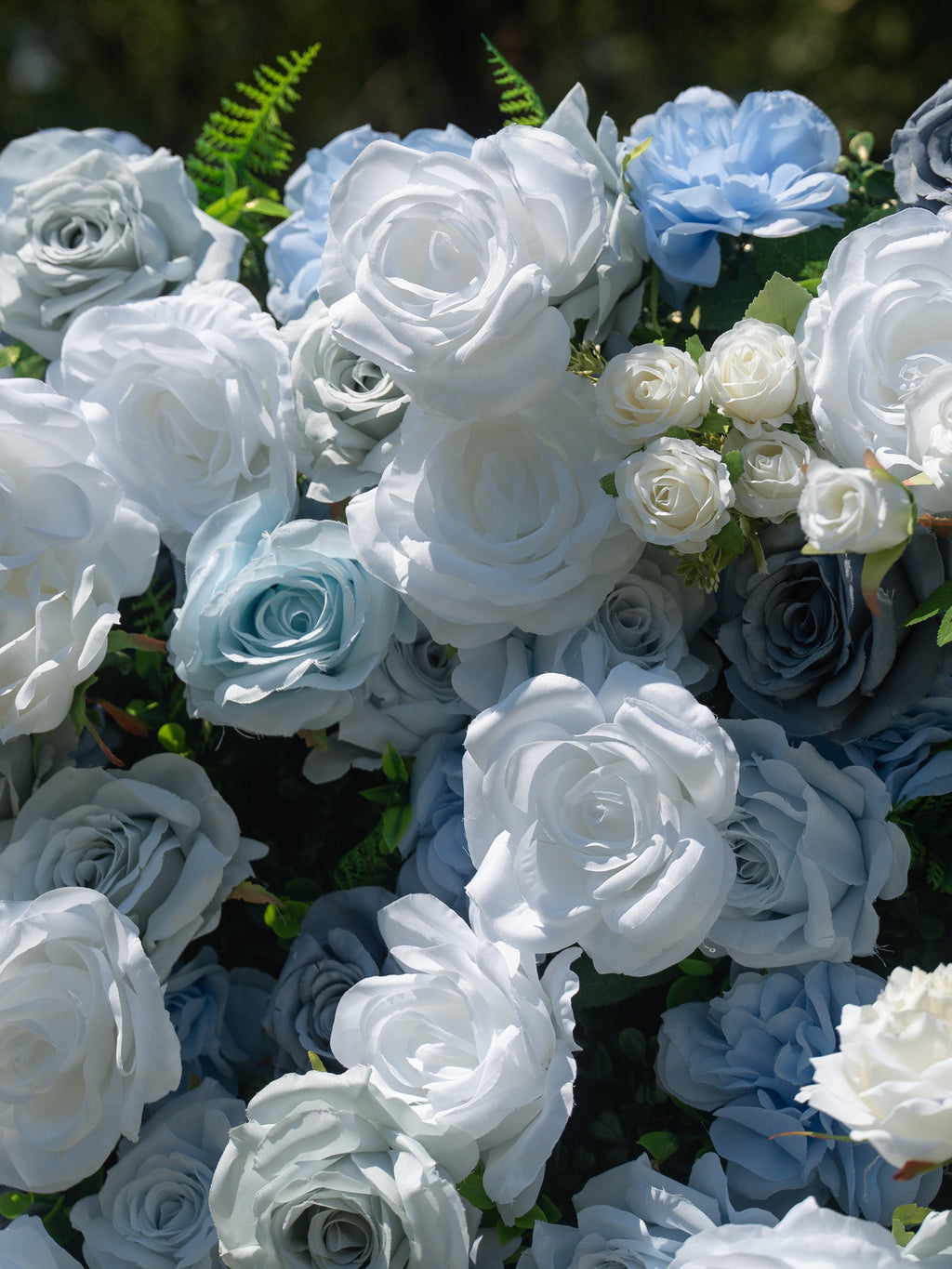 Elarielle | 4D Event-Ready Artificial Floral Wall Backdrop, Roll-Up Fabric | Shipping Included
