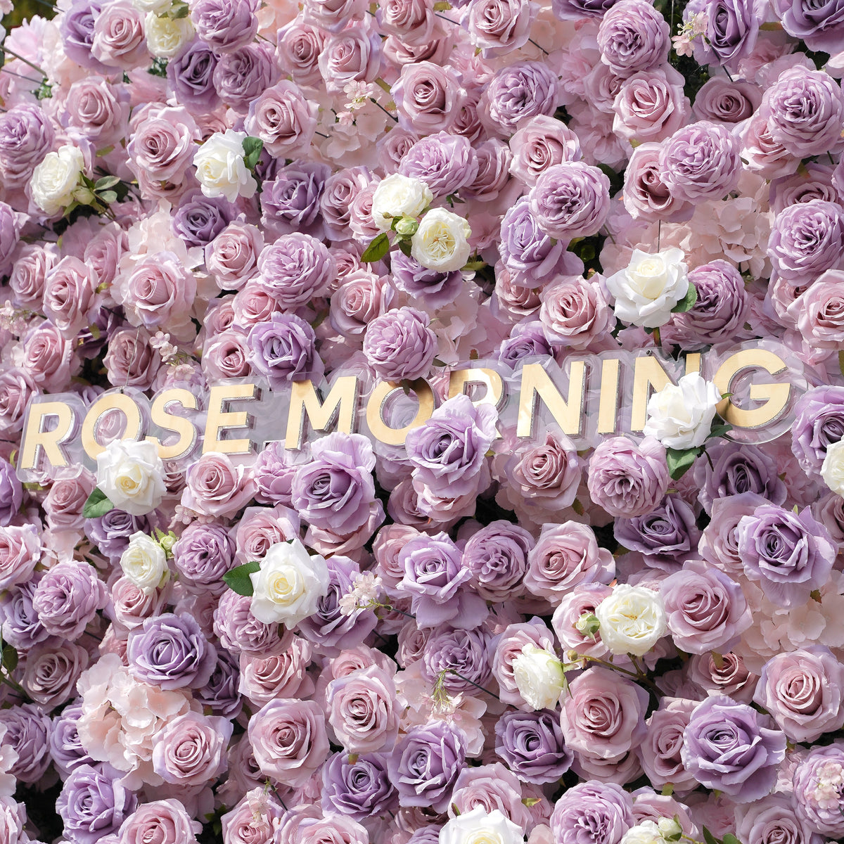 Alina | 5D Event-Ready Artificial Floral Wall Backdrop, Roll-Up Fabric | Shipping Included