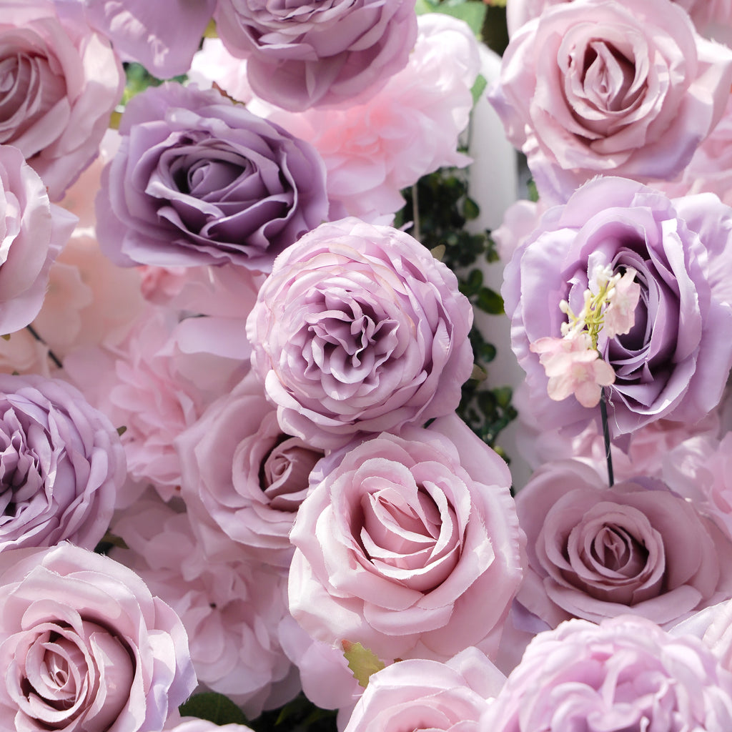 Alina | 5D Event-Ready Artificial Floral Wall Backdrop, Roll-Up Fabric | Shipping Included