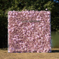 Pink Baby Breath | 3D Event-Ready Artificial Floral Wall Backdrop, Roll-Up Fabric | Shipping Included