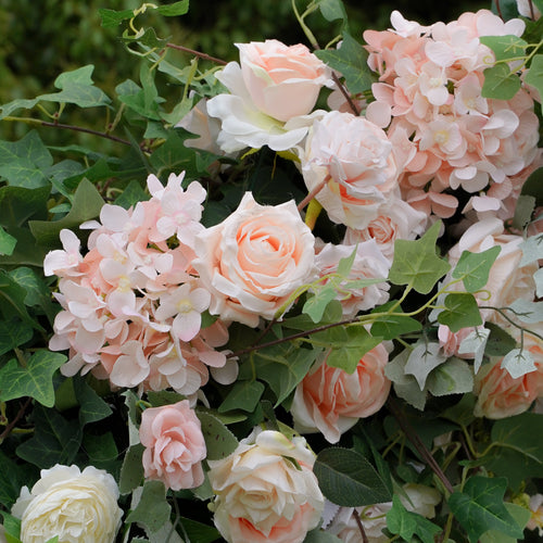 Beryl:2023 New Wedding Party Background Floral Arch Decoration Including Frame Rose Morning