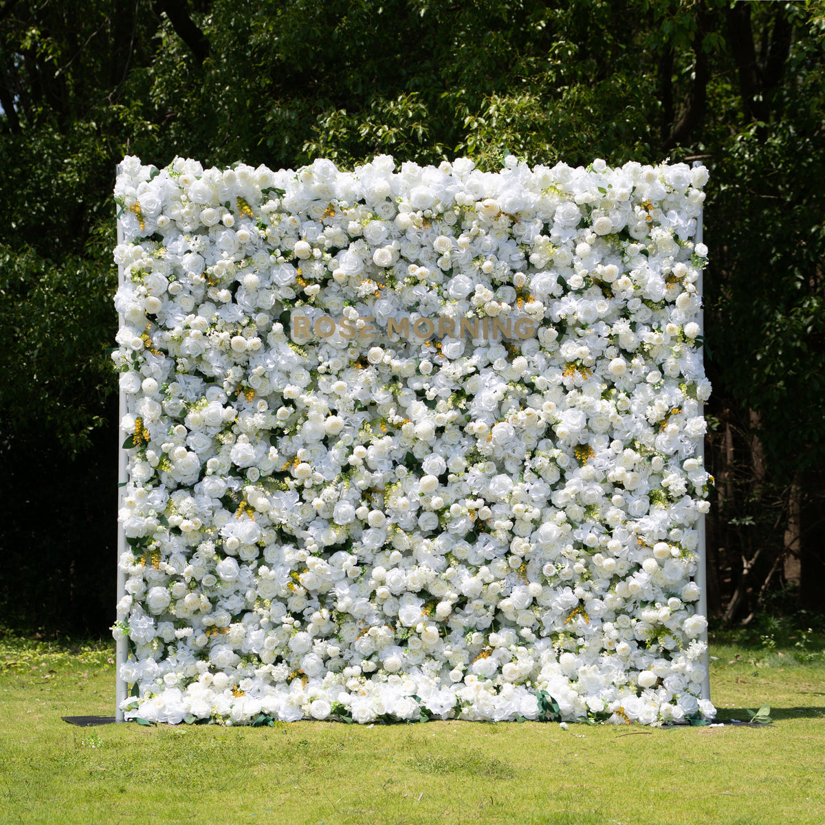 Labu | 3D Event-Ready Artificial Floral Wall Backdrop, Roll-Up Fabric | Shipping Included