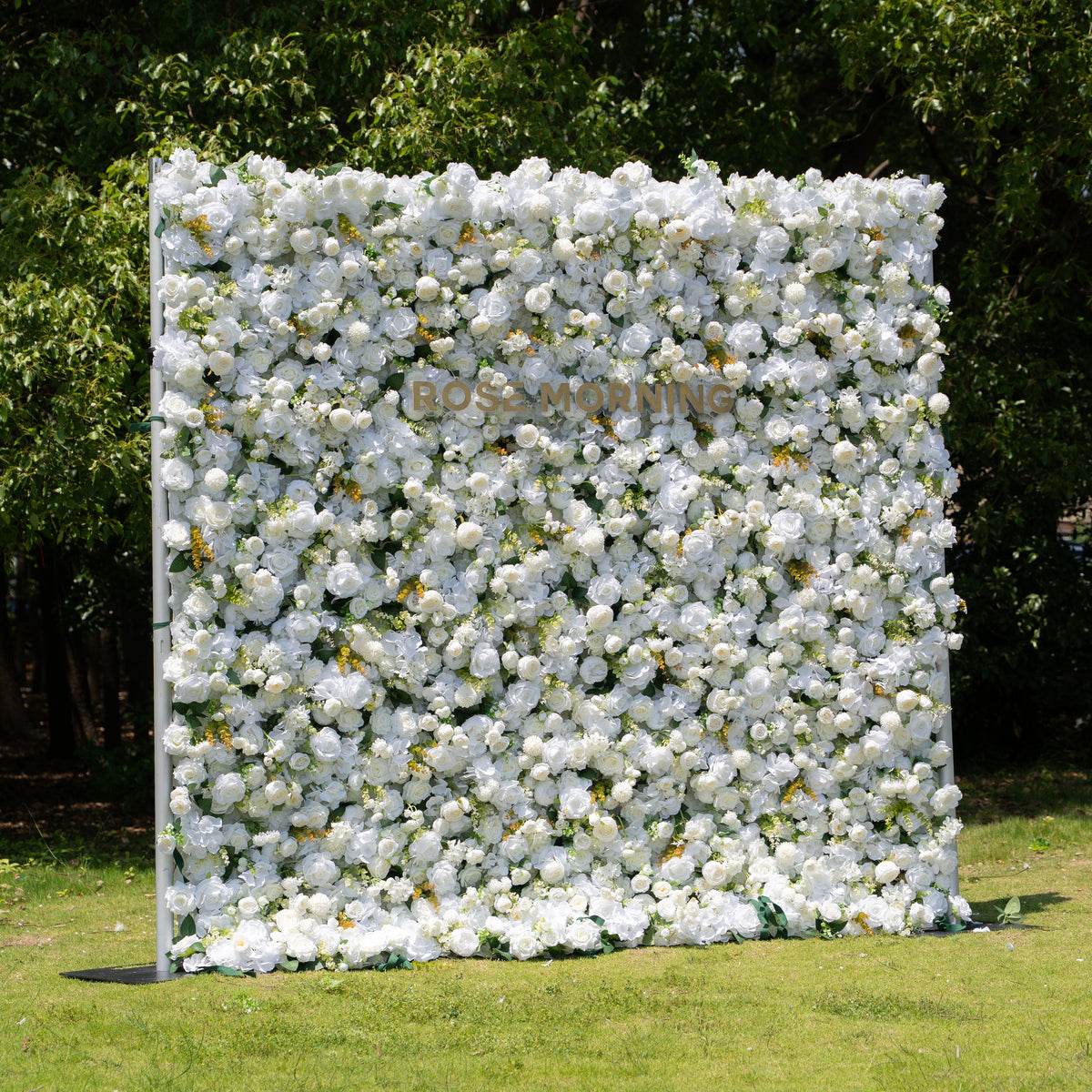 Labu | 3D Event-Ready Artificial Floral Wall Backdrop, Roll-Up Fabric | Shipping Included