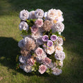 Amar | 5D Event-Ready Artificial Floral Wall Backdrop, Roll-Up Fabric | Shipping Included