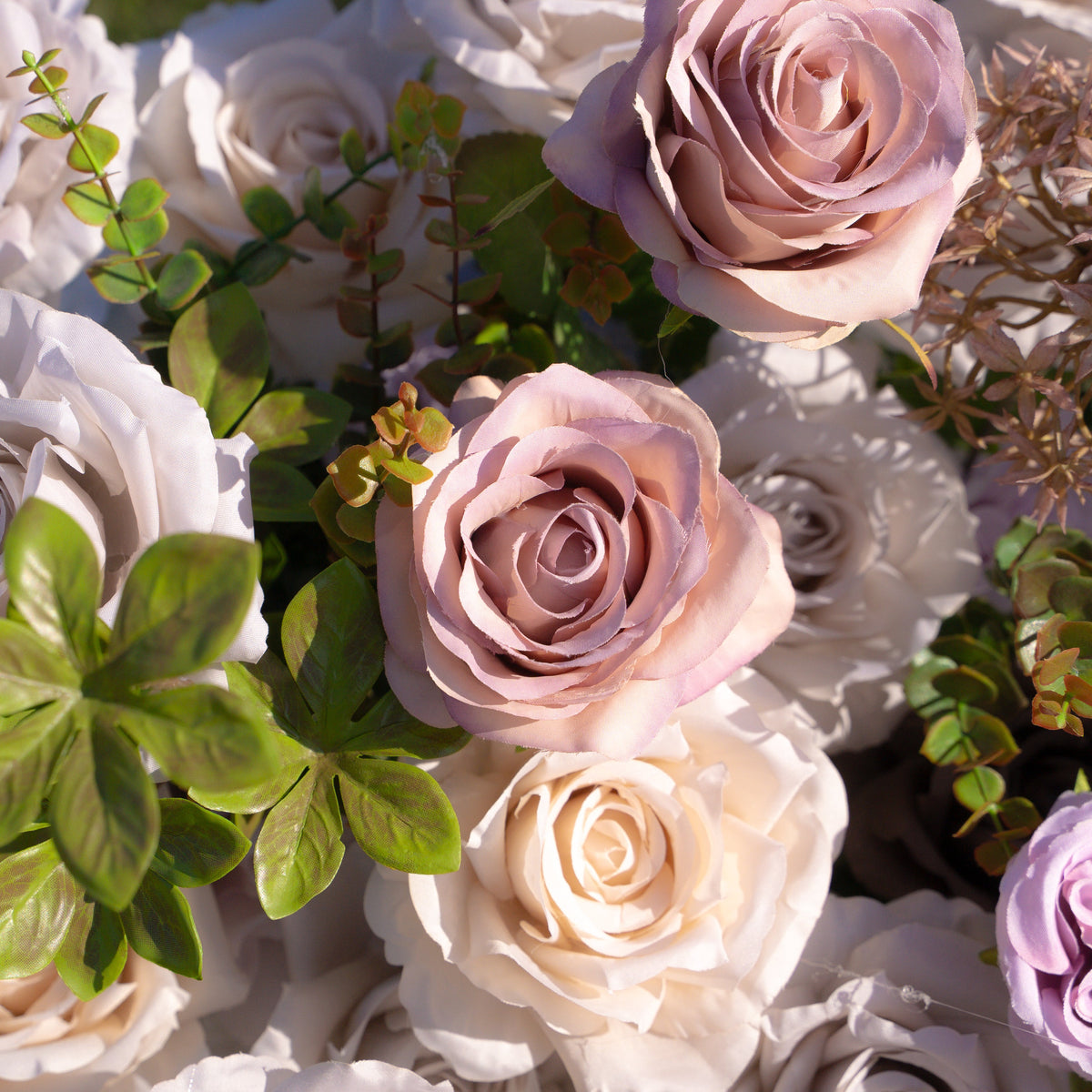 Amar | 5D Event-Ready Artificial Floral Wall Backdrop, Roll-Up Fabric | Shipping Included