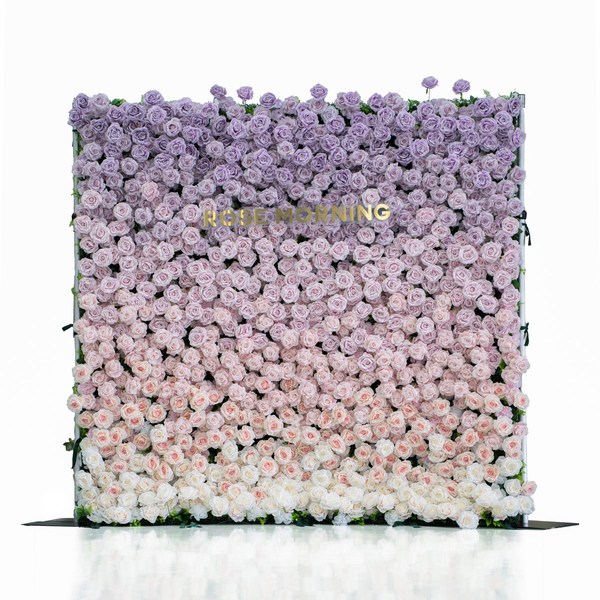 Michelle | 3D Event-Ready Artificial Floral Wall Backdrop, Roll-Up Fabric | Shipping Included