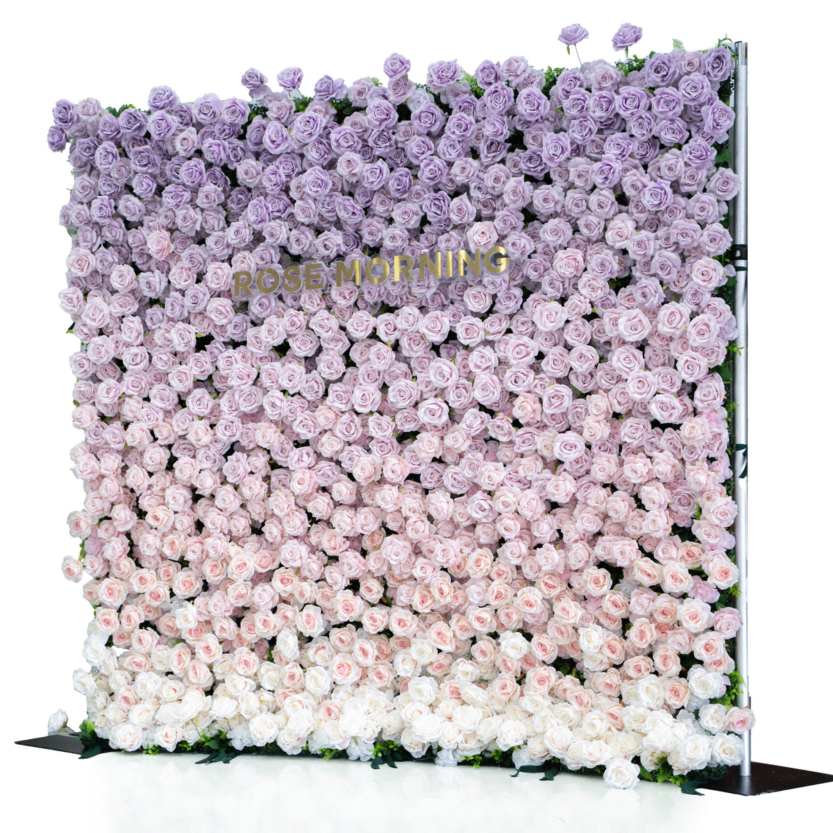 Michelle | 3D Event-Ready Artificial Floral Wall Backdrop, Roll-Up Fabric | Shipping Included