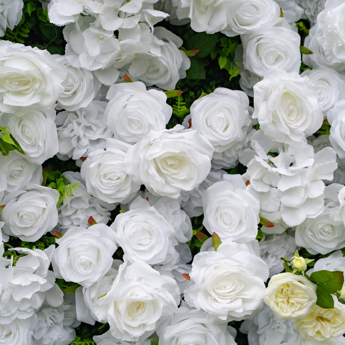 Linen | 3D Event-Ready Artificial Floral Wall Backdrop, Roll-Up Fabric (In US Stock5-7 Days Delivered) | Shipping Included