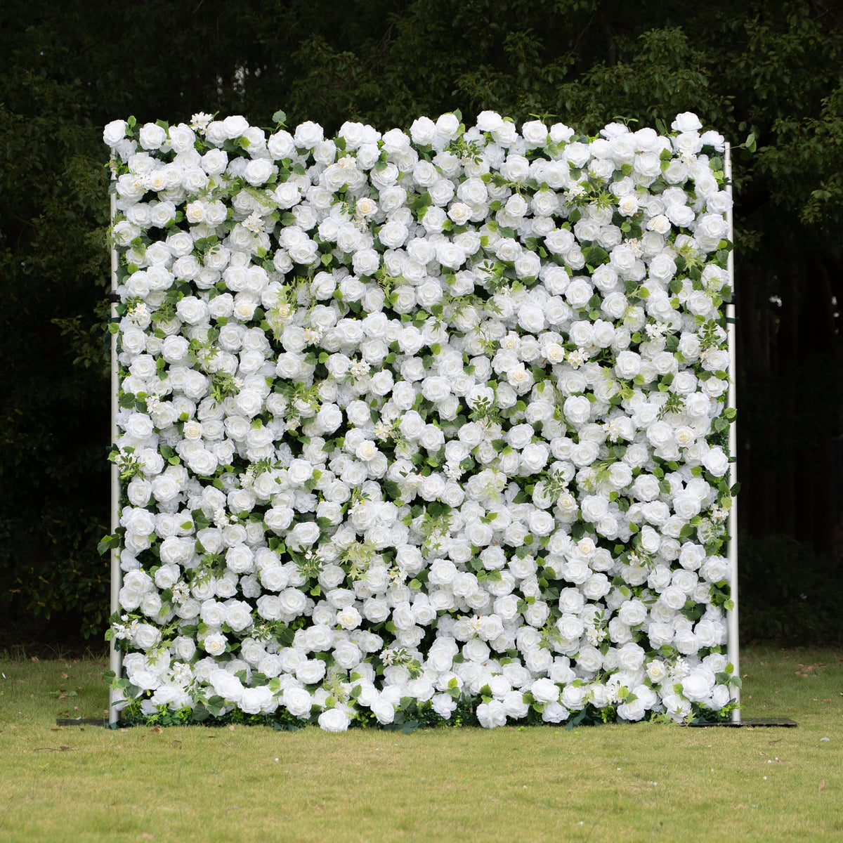 Eira | 3D Event-Ready Artificial Floral Wall Backdrop, Roll-Up Fabric | Shipping Included