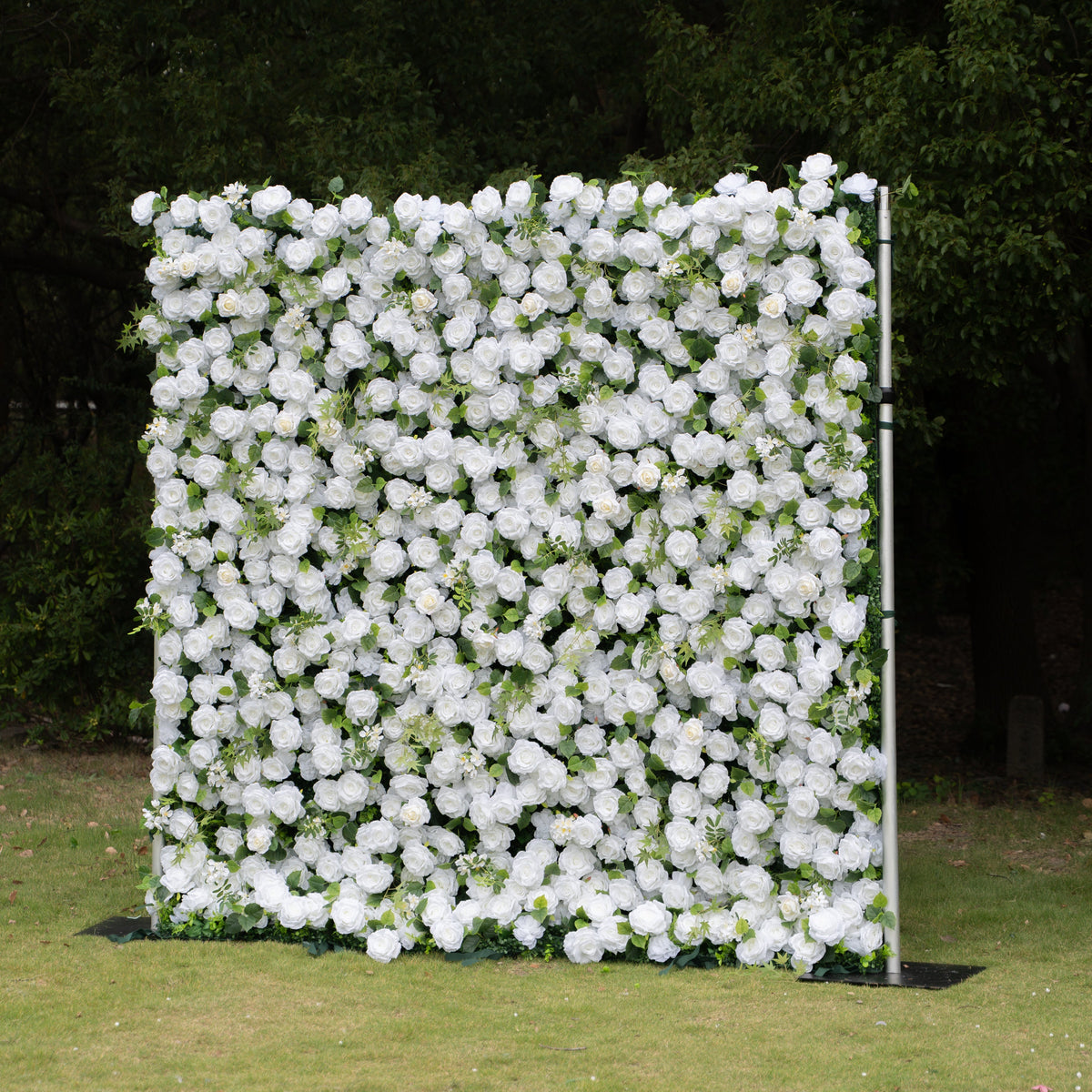 Eira | 3D Event-Ready Artificial Floral Wall Backdrop, Roll-Up Fabric | Shipping Included