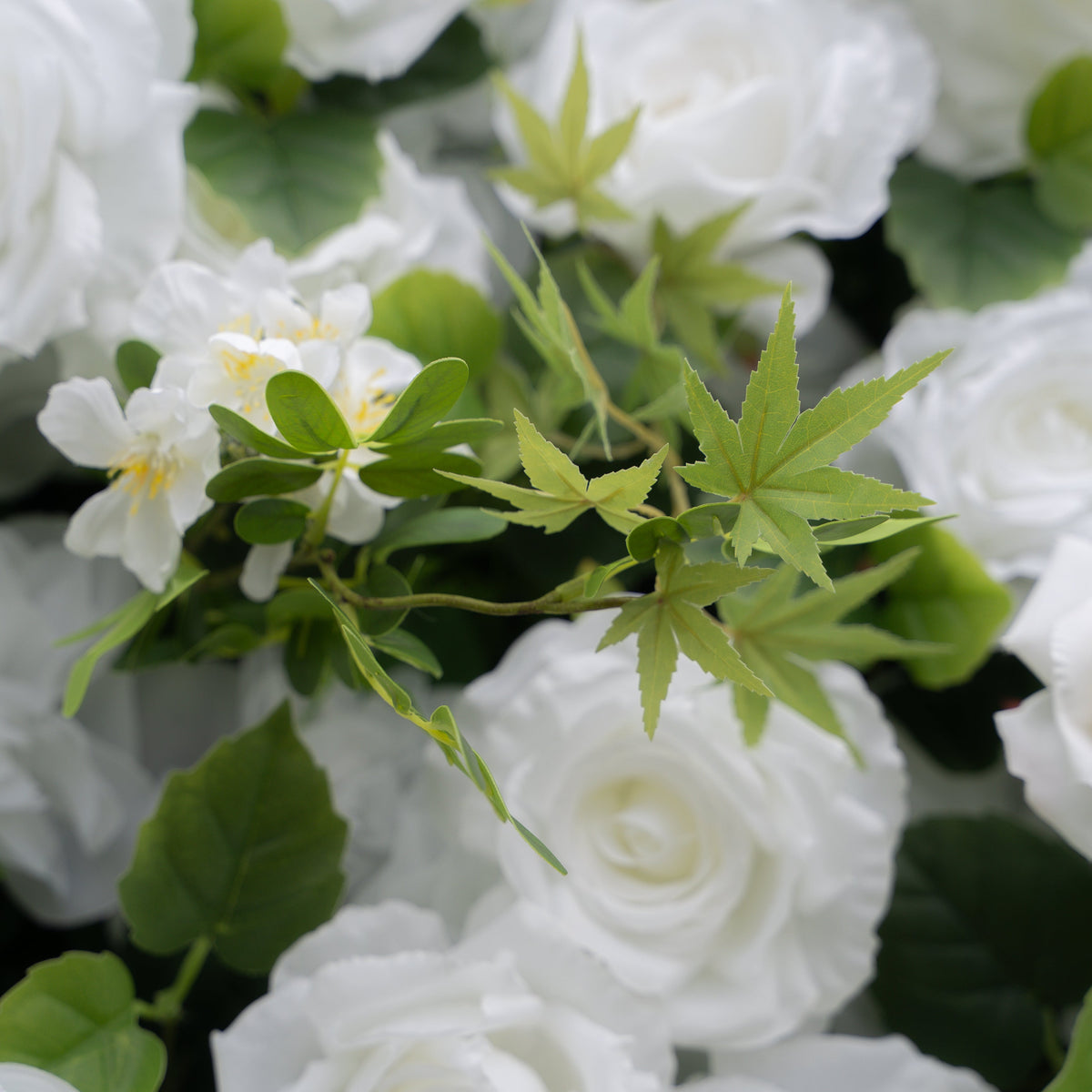 Eira | 3D Event-Ready Artificial Floral Wall Backdrop, Roll-Up Fabric | Shipping Included