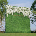 Eling | 2D Event-Ready Artificial Floral Wall Backdrop, Roll-Up Fabric | Shipping Included