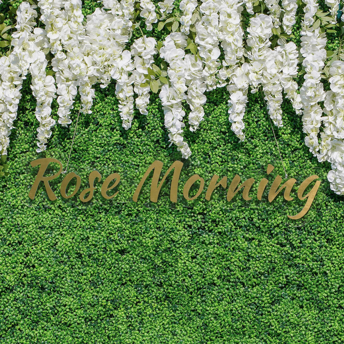Eling | 2D Event-Ready Artificial Floral Wall Backdrop, Roll-Up Fabric | Shipping Included