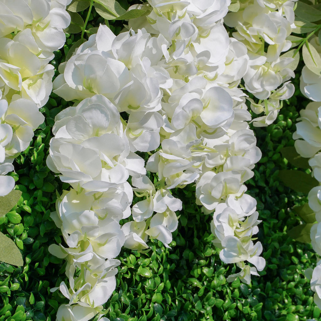 Eling | 2D Event-Ready Artificial Floral Wall Backdrop, Roll-Up Fabric | Shipping Included