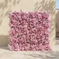 Emberiva | Luxury 5D Pink Silk Event-Ready Floral Wall Backdrop for Elegant Minimalist Weddings | Shipping Included
