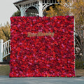 Esther | 5D Event-Ready Artificial Floral Wall Backdrop, Roll-Up Fabric | Shipping Included