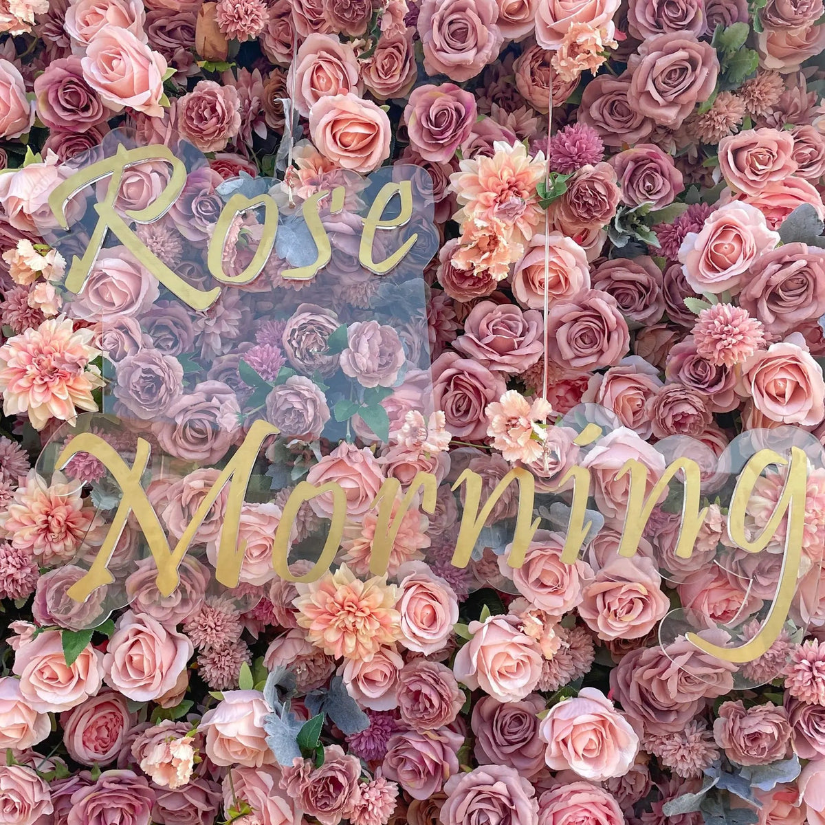 Eva | 5D Event-Ready Artificial Floral Wall Backdrop, Roll-Up Fabric | Shipping Included