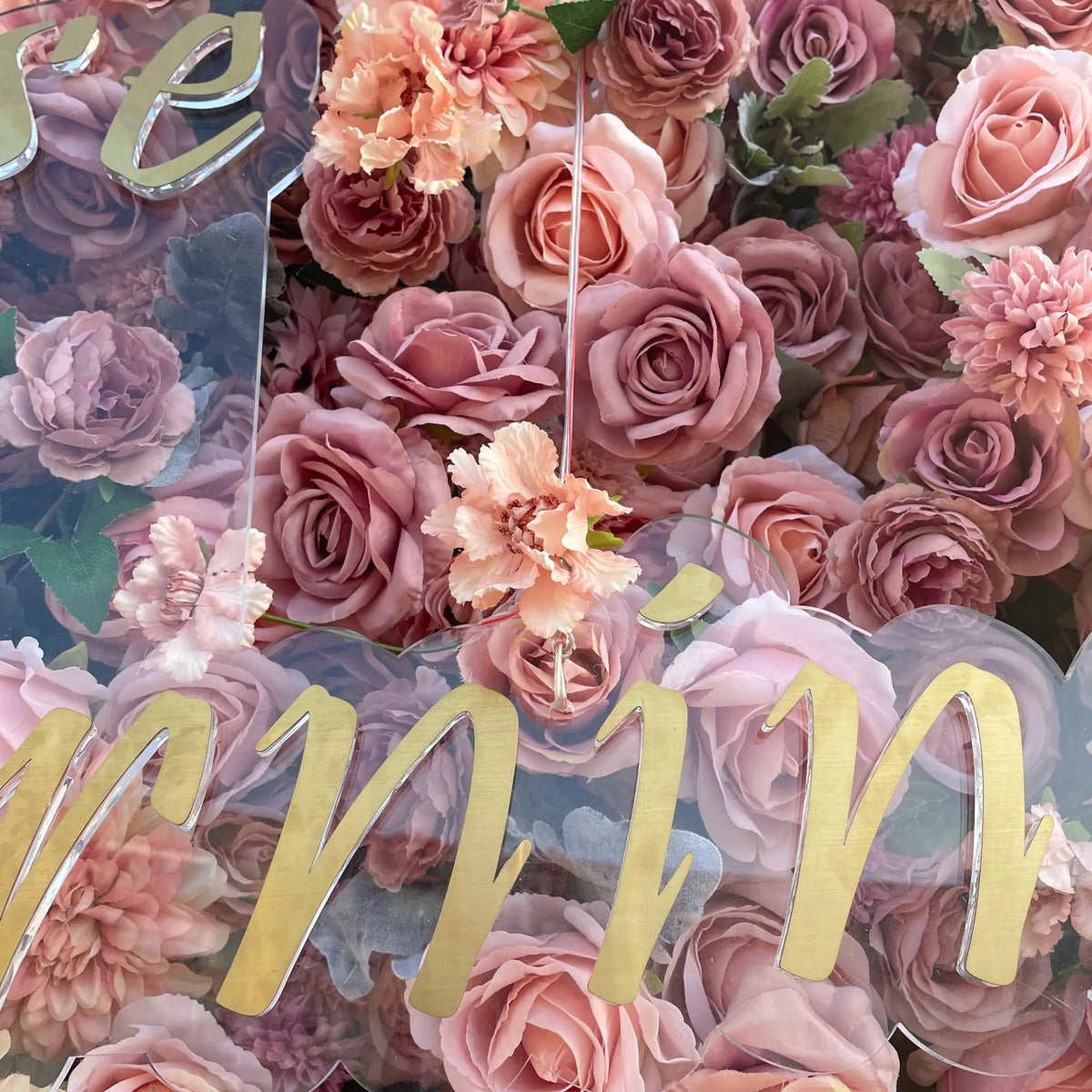 Eva | 5D Event-Ready Artificial Floral Wall Backdrop, Roll-Up Fabric | Shipping Included