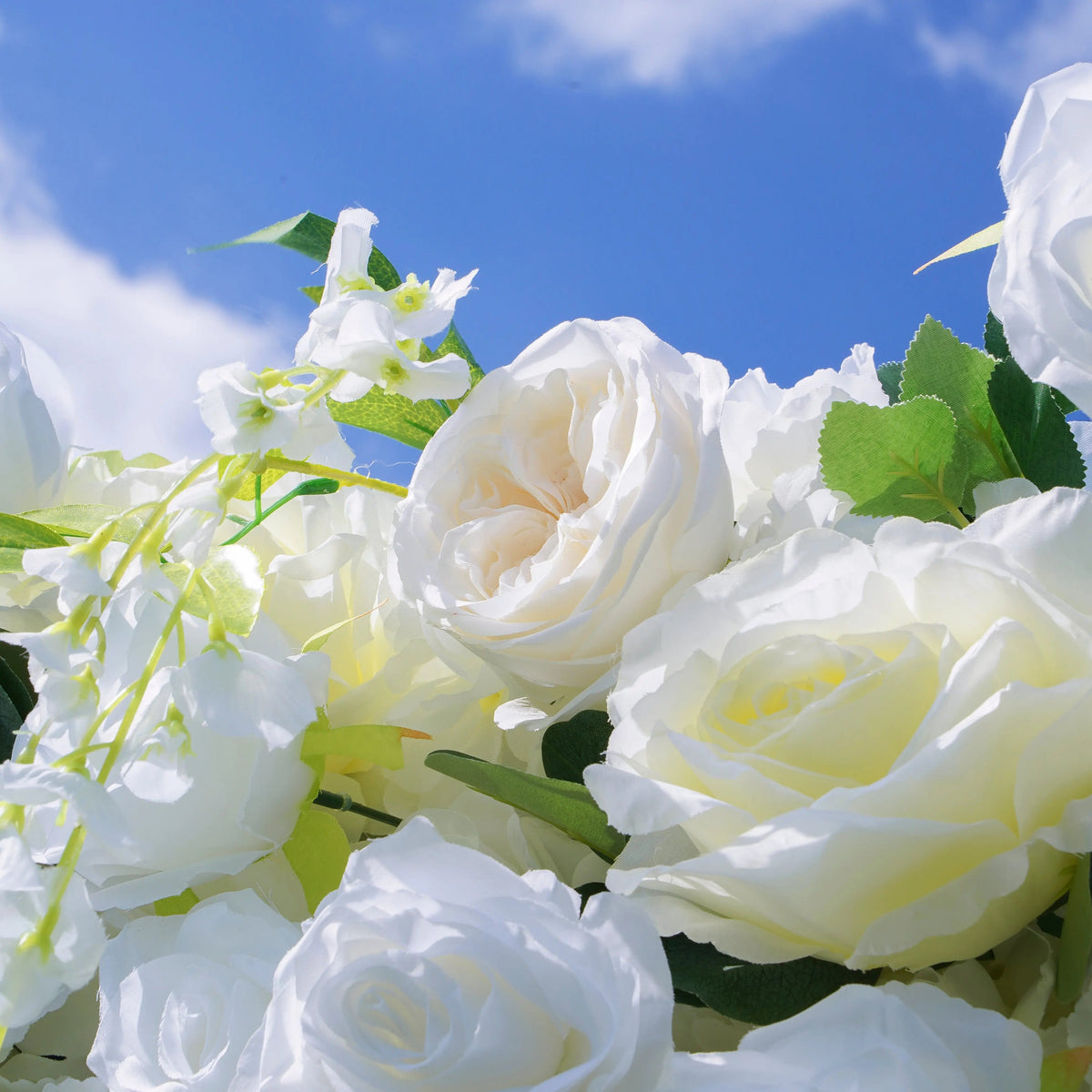 Eve | 5D Event-Ready Artificial Floral Wall Backdrop, Roll-Up Fabric | Shipping Included