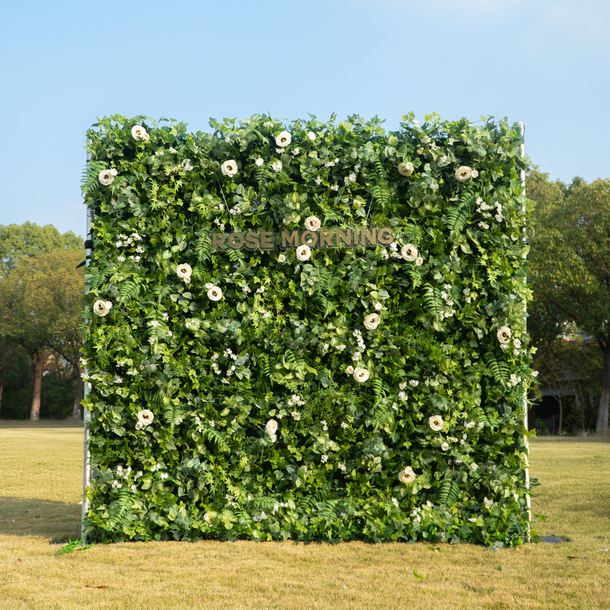 Mattia | 5D Event-Ready Artificial Floral Wall Backdrop, Roll-Up Fabric | Shipping Included