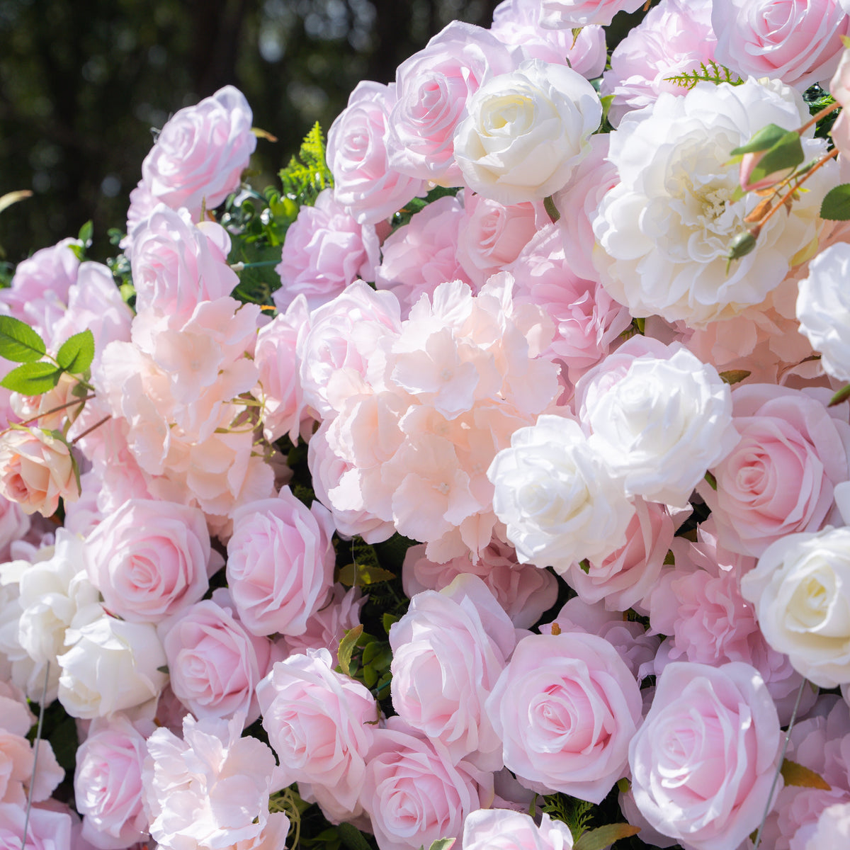 Gabriella | 3D Event-Ready Artificial Floral Wall Backdrop, Roll-Up Fabric | Shipping Included