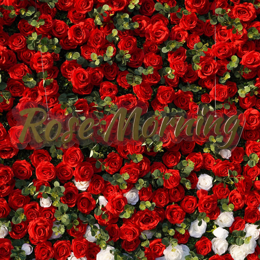 Garden | 5D Event-Ready Artificial Floral Wall Backdrop, Roll-Up Fabric | Shipping Included