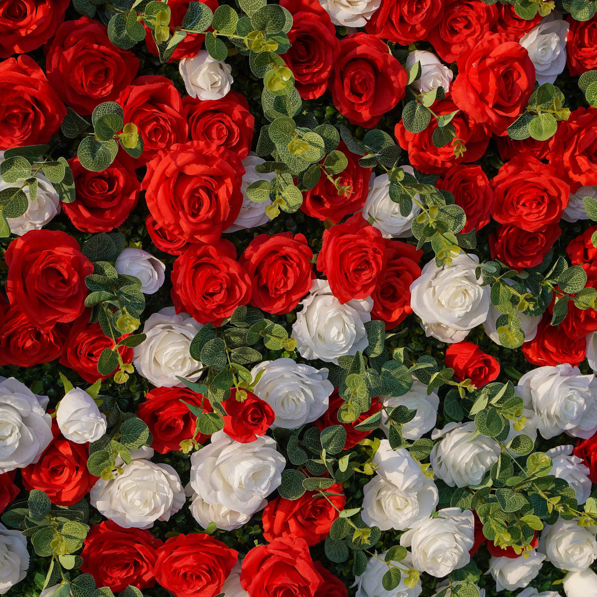 Garden | 5D Event-Ready Artificial Floral Wall Backdrop, Roll-Up Fabric | Shipping Included