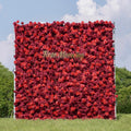 Hot | 5D Event-Ready Artificial Floral Wall Backdrop, Roll-Up Fabric | Shipping Included