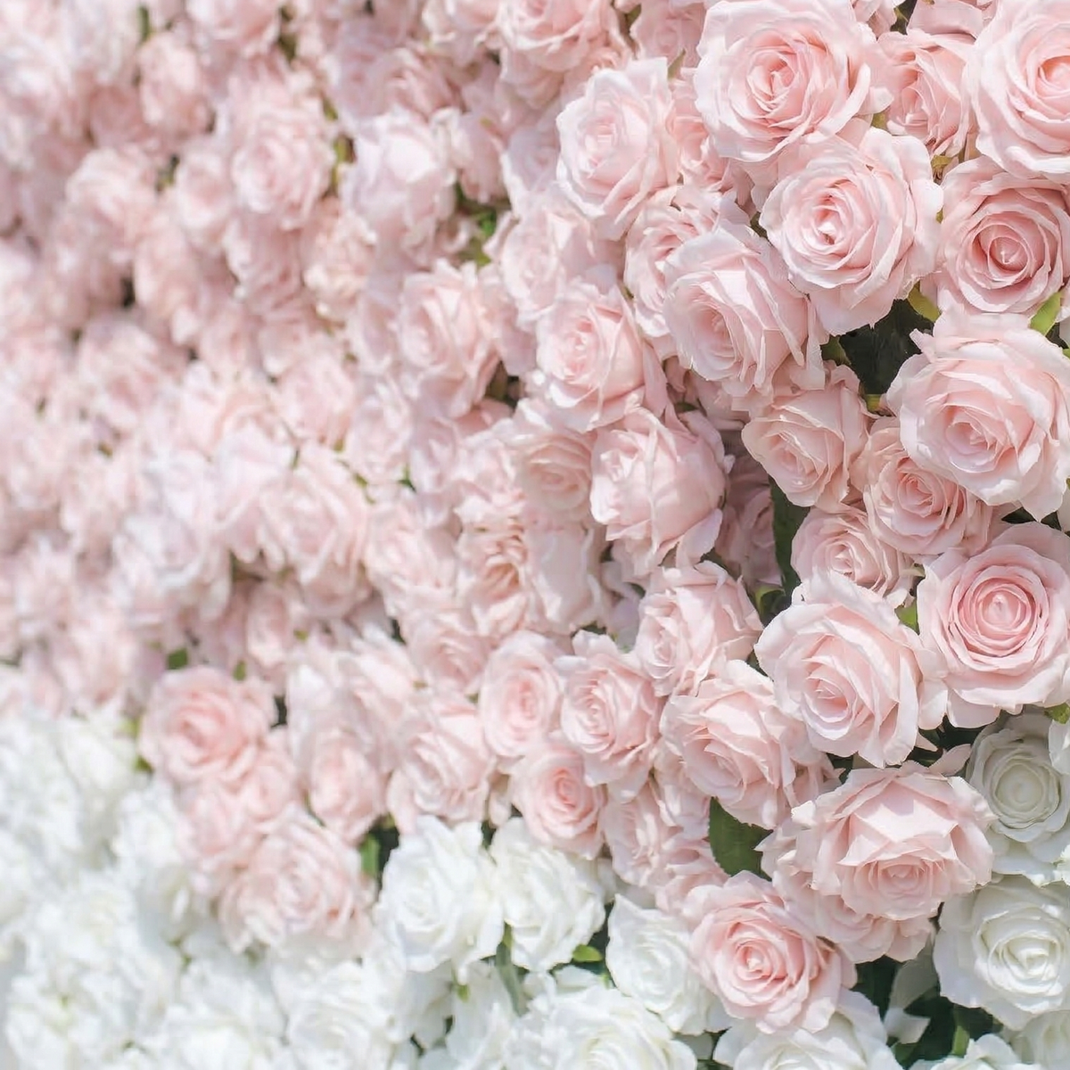 Ismira | 3D Dreamy Pink & Ivory Heart-Shaped Event-Ready Artificial Floral Backdrop for Sweet Proposals & Weddings | Shipping Included