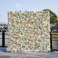 Jacy | 5D Event-Ready Artificial Floral Wall Backdrop, Roll-Up Fabric | Shipping Included