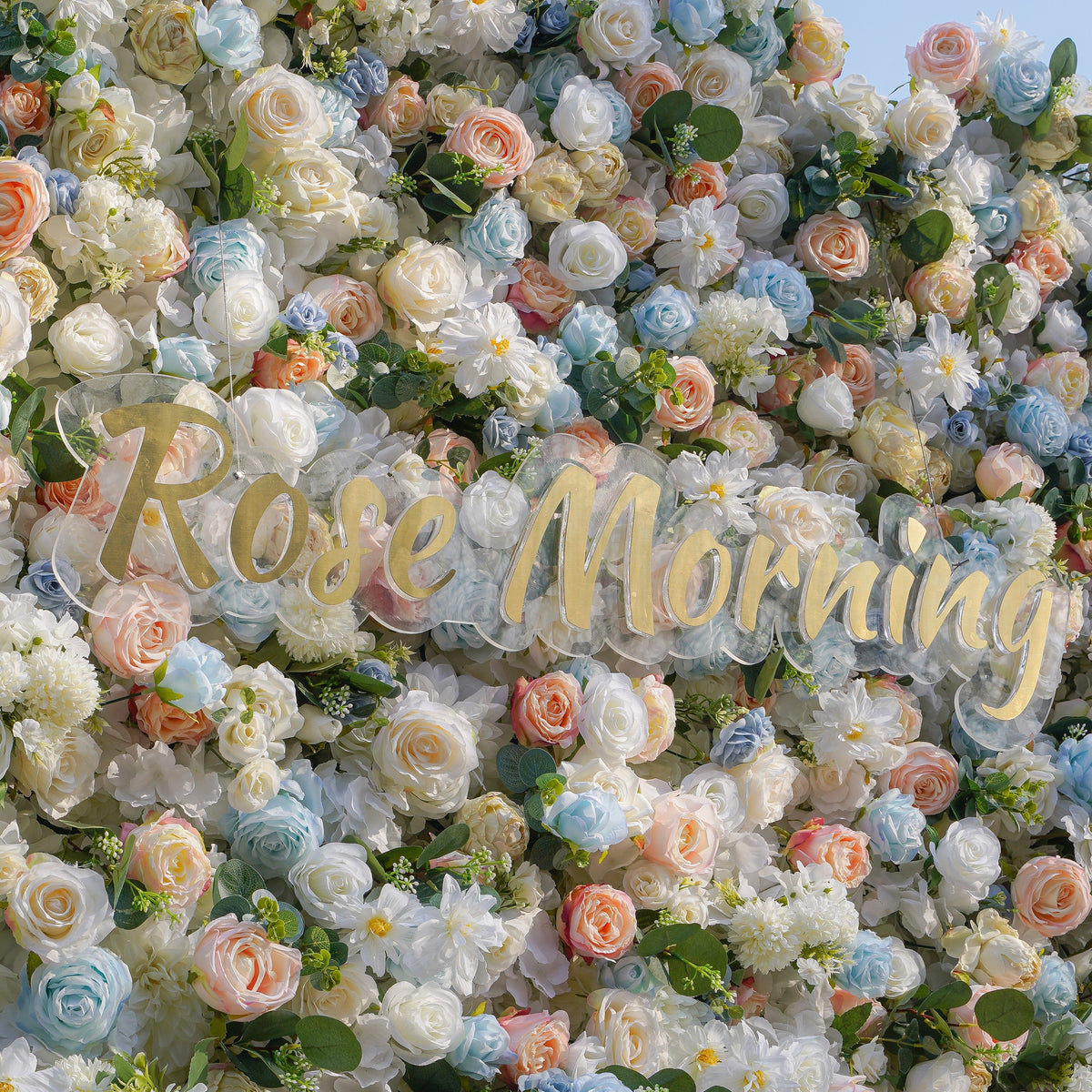 Jacy | 5D Event-Ready Artificial Floral Wall Backdrop, Roll-Up Fabric | Shipping Included