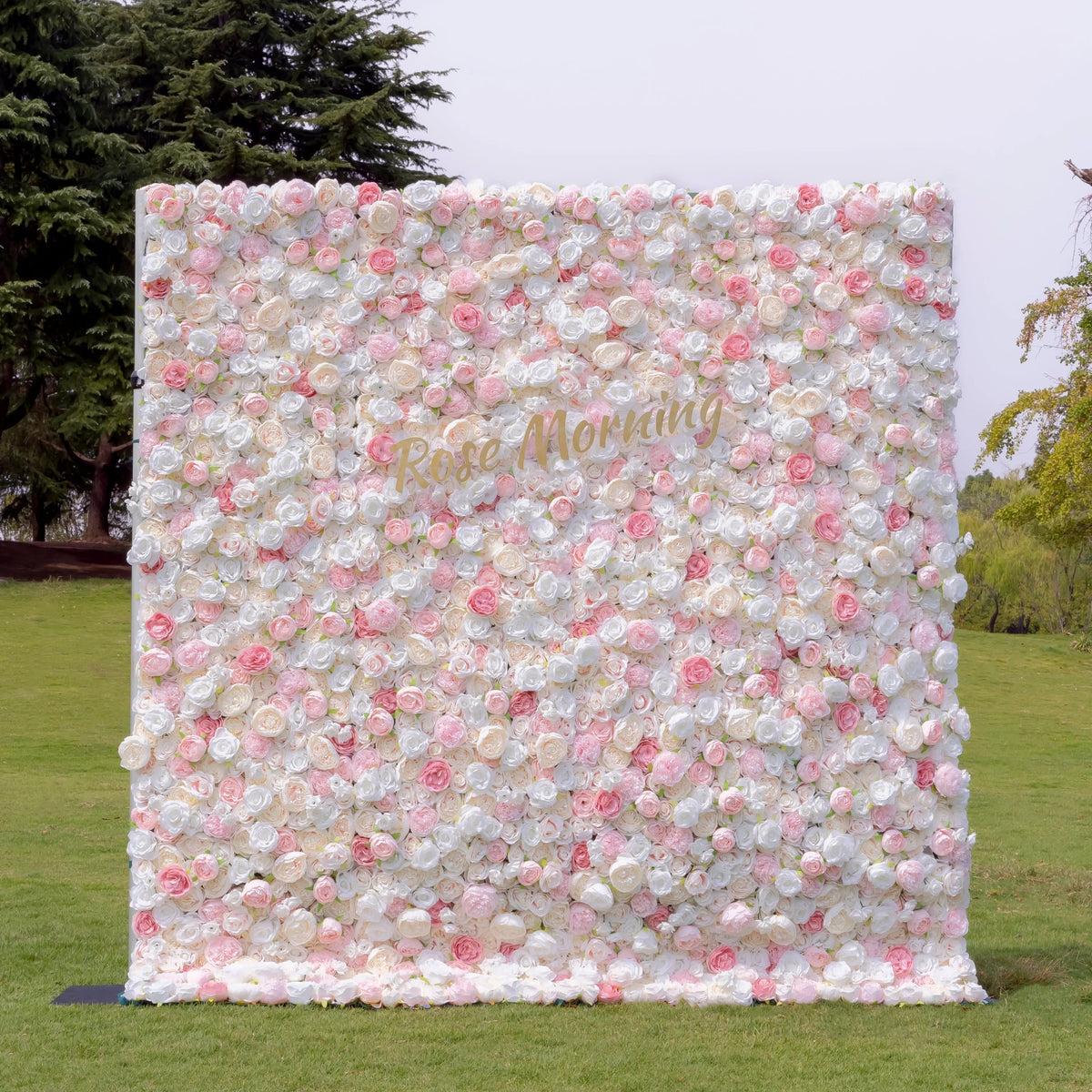 Joan | 4D Event-Ready Artificial Floral Wall Backdrop, Roll-Up Fabric | Shipping Included